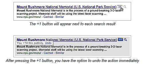 גוגל +1 - מנוע המלצות על תוצאות חיפוש ופרסומות