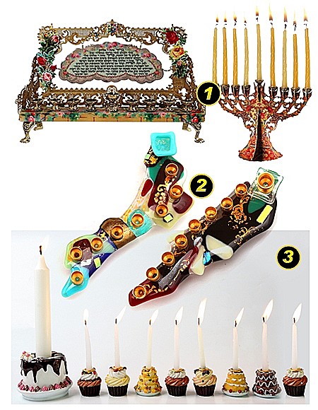 חנוכיות מיוחדות 2010