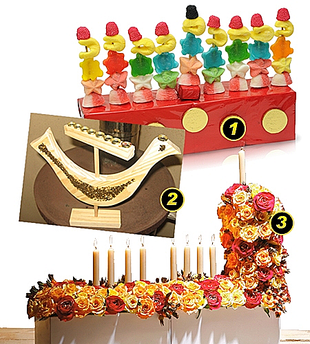 חנוכיות מיוחדות 2010