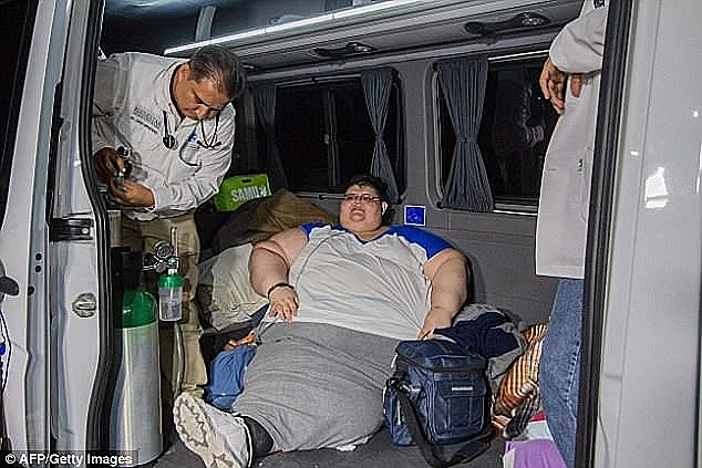 האיש השמן בעולם בדרך למהפך של חייו