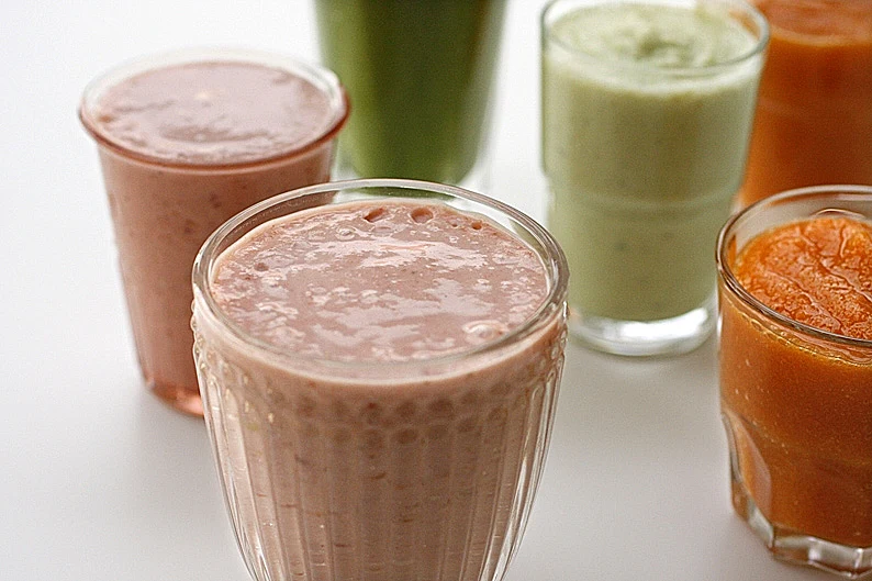 שייקים מפירות וירקות