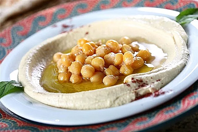 חומוס של מסעדת סהרה