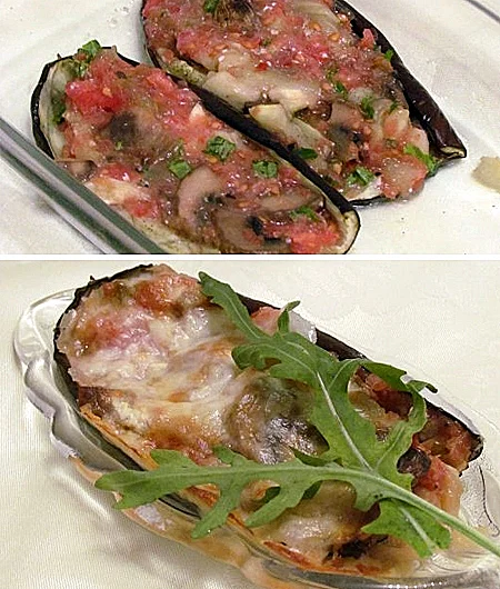 חצילים במילוי בשר