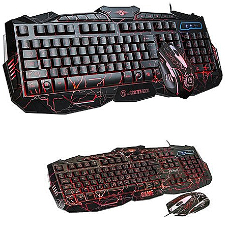 מקלדת ועכבר קומבו גיימינג MARVO KM400L