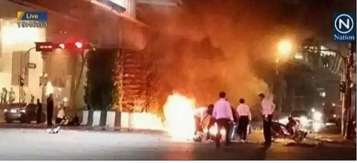 פיצוץ במרכז בנגקוק