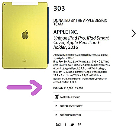 אפל מוכרת אייפד צהוב ולא תאמינו מה מחירו