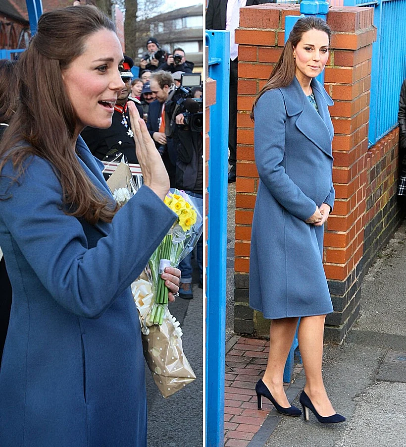 קייט מידלטון מלמדת את כולנו איך להתלבש בהיריון