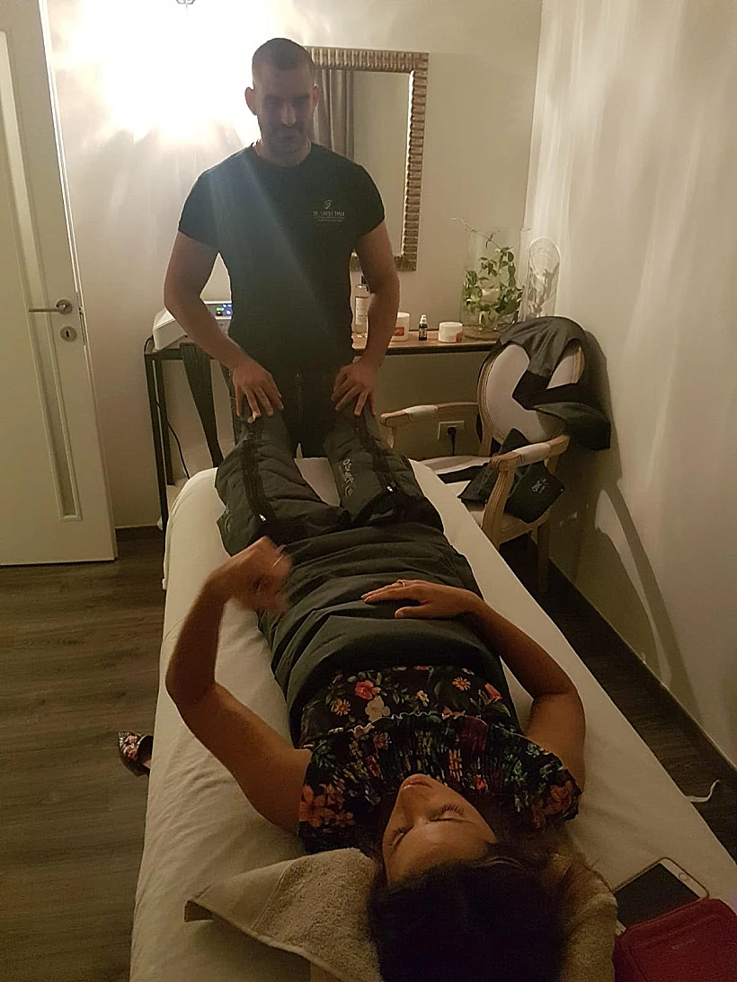 חליפת הלימפה(אינסטגרם שרון ינובסקי קפלן)