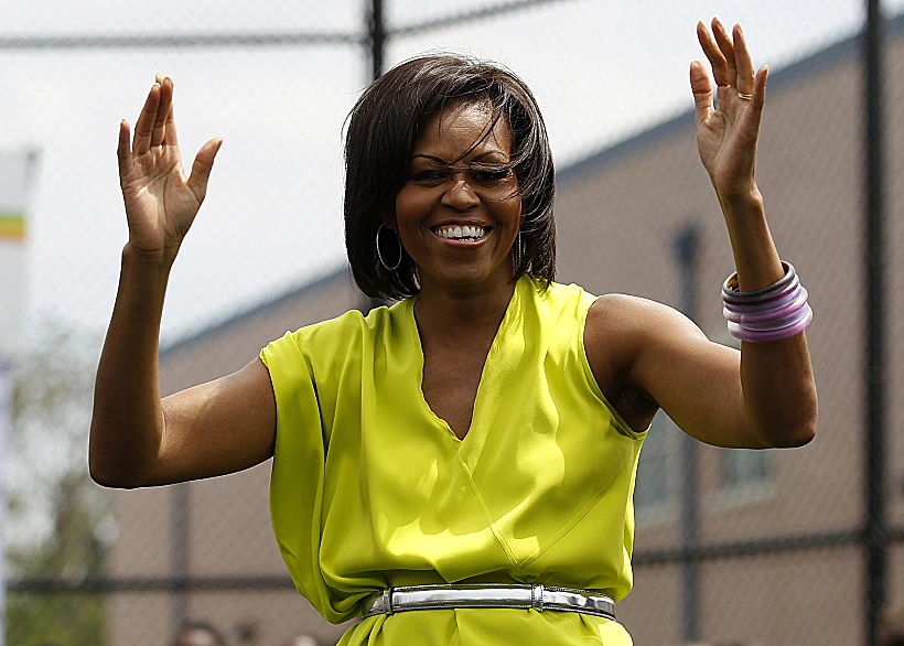 מישל אובמה, מים, כושר