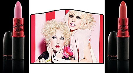 פרזנטוריות של קולקציית ויוה גלאם של מאק, שהכנסותיה הולכות לקרן איידס. 2010