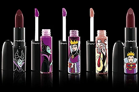 סט איפור של חברת מאק בהשראת הדמויות הרעות של דיסני