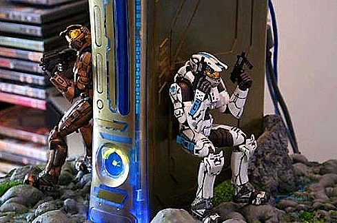 קונסולות מעוצבות: היצירה המדהימה הזו היא מחווה ל-Halo כמובן