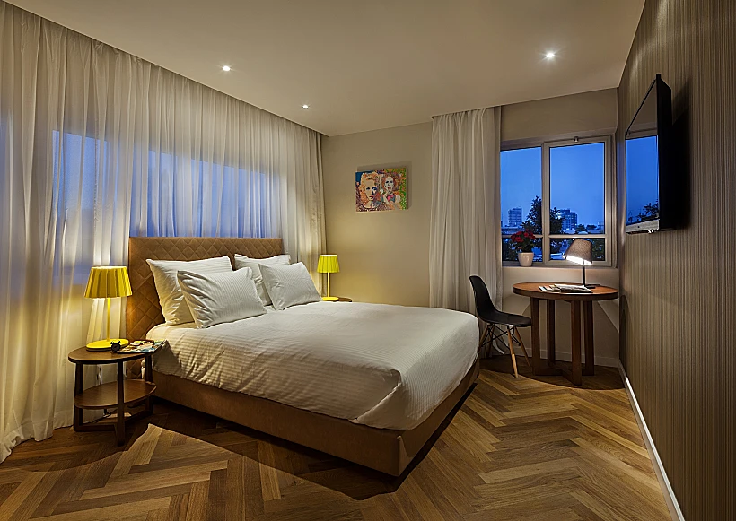 מרפסת עם נוף לתל אביב