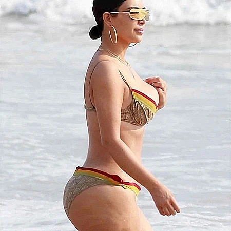 קים משתמשת בחומץ תפוחים(אינסטגרם )