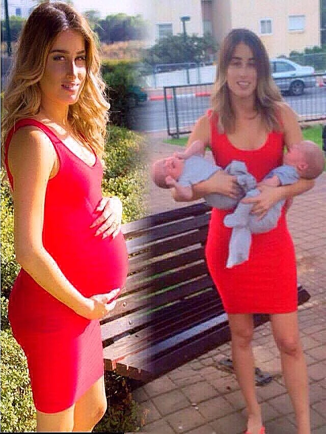 ירדה במשקל אחרי הלידה