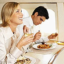 ארוחה בטיסה