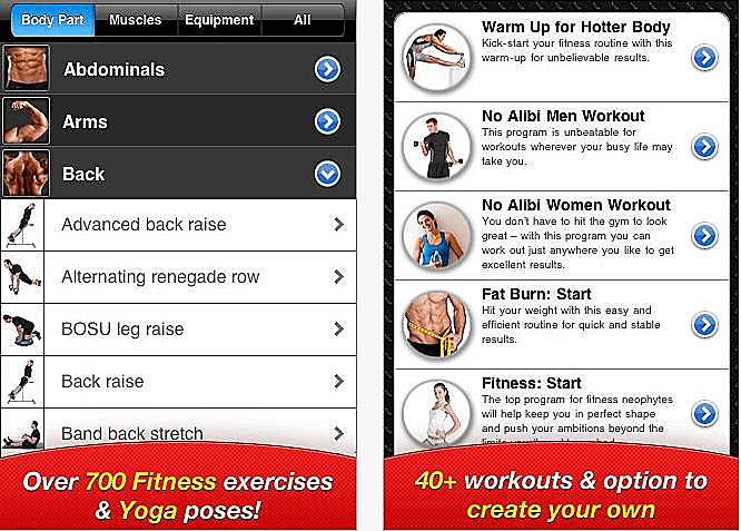 אפליקציית כושר All-in Fitness