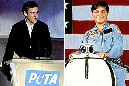 מימין - כשהיה קטן בסרט 