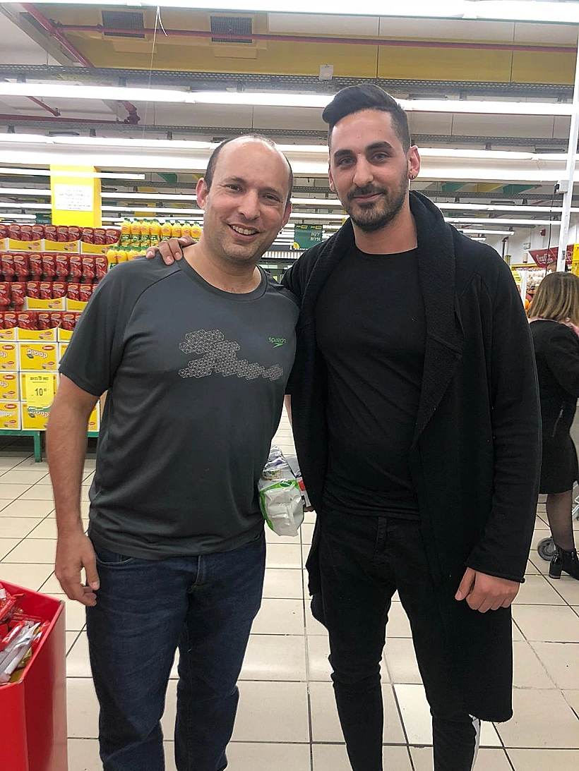 הגשם לא הפחיד אותו