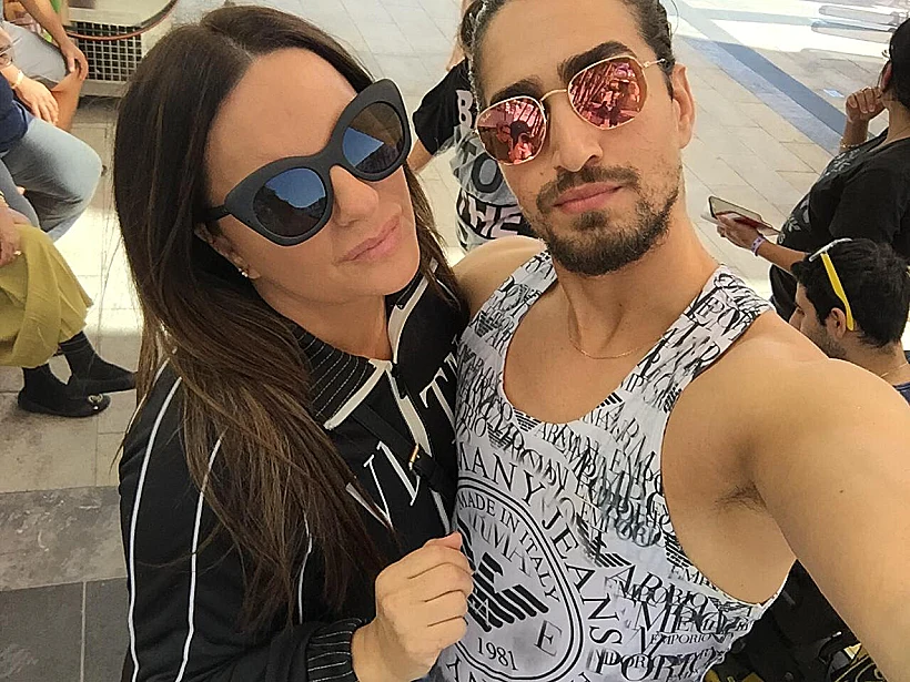 שון בלאיש ואופירה אסייג בסלפי