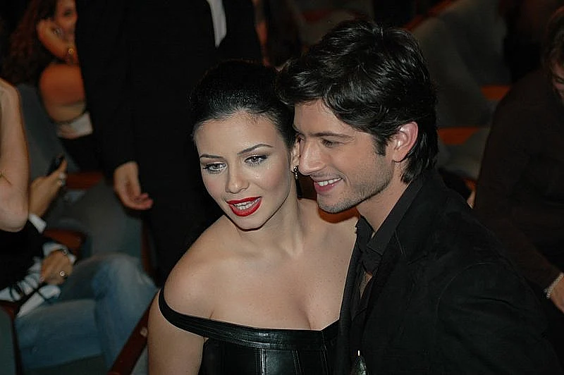 רן דנקר ונינט טייב בטקס מסך הזהב 2005