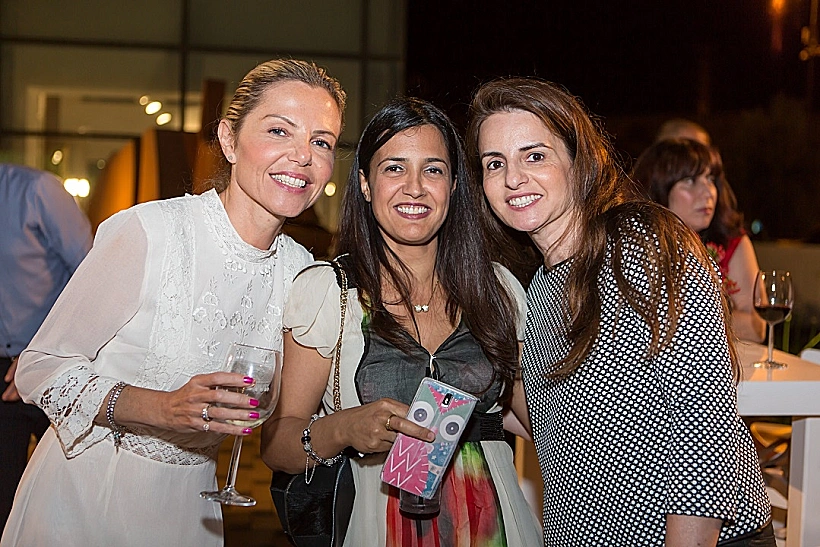 מימין ,עדי אדליס, ורד סלם וצביה קזיוף