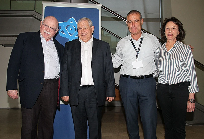 גודי שטיינהרדט, גידי מרק, דוד ברודט ומייקל שטיינהרדט.