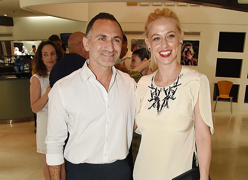 ענבל שלווי ושלום מיכאשווילי. עכשיו היא גאה בתוצר