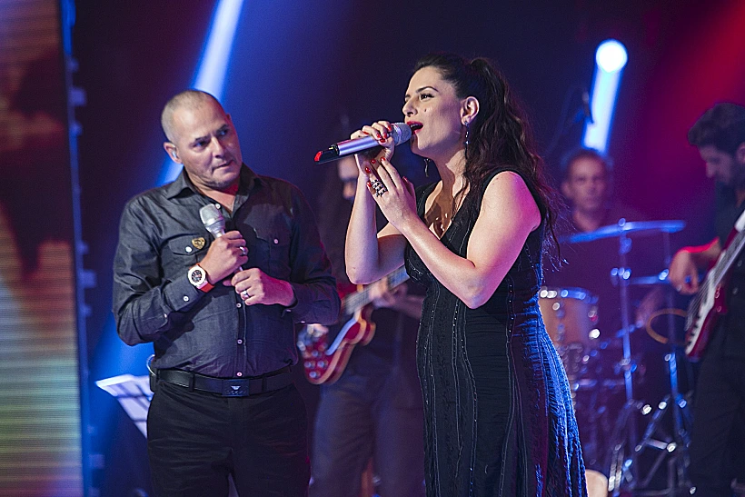 מירי מסיקה וישי לוי על הבמה