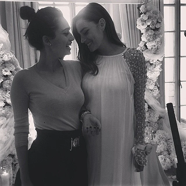 אור גרוסמן בשמלת כלה. מזל טוב!