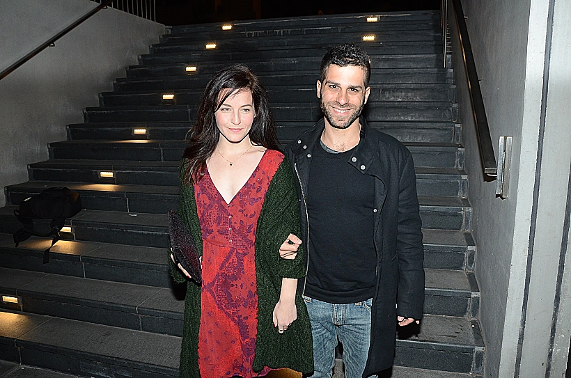 עידו מוסרי ובת זוגו