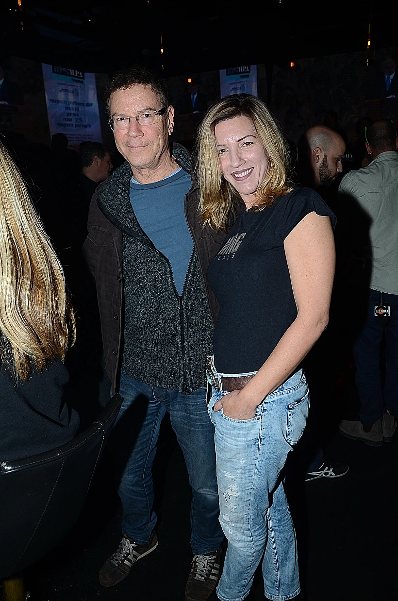 גדי סוקנית ובת זוגו. שופו על הגזרה