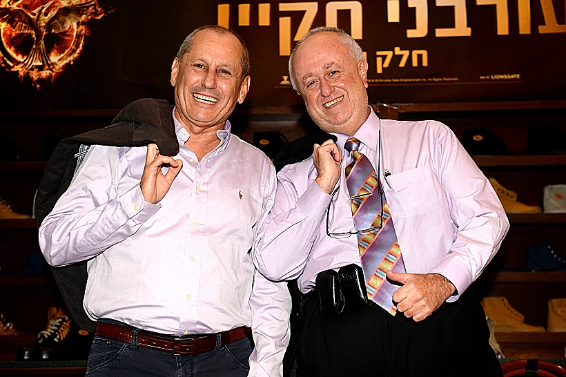 צבי וילדר ומיכאל אילוז מנכל טבע נאות