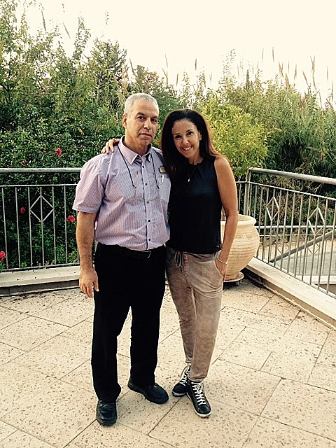 מיכל צפיר במלון בצפון