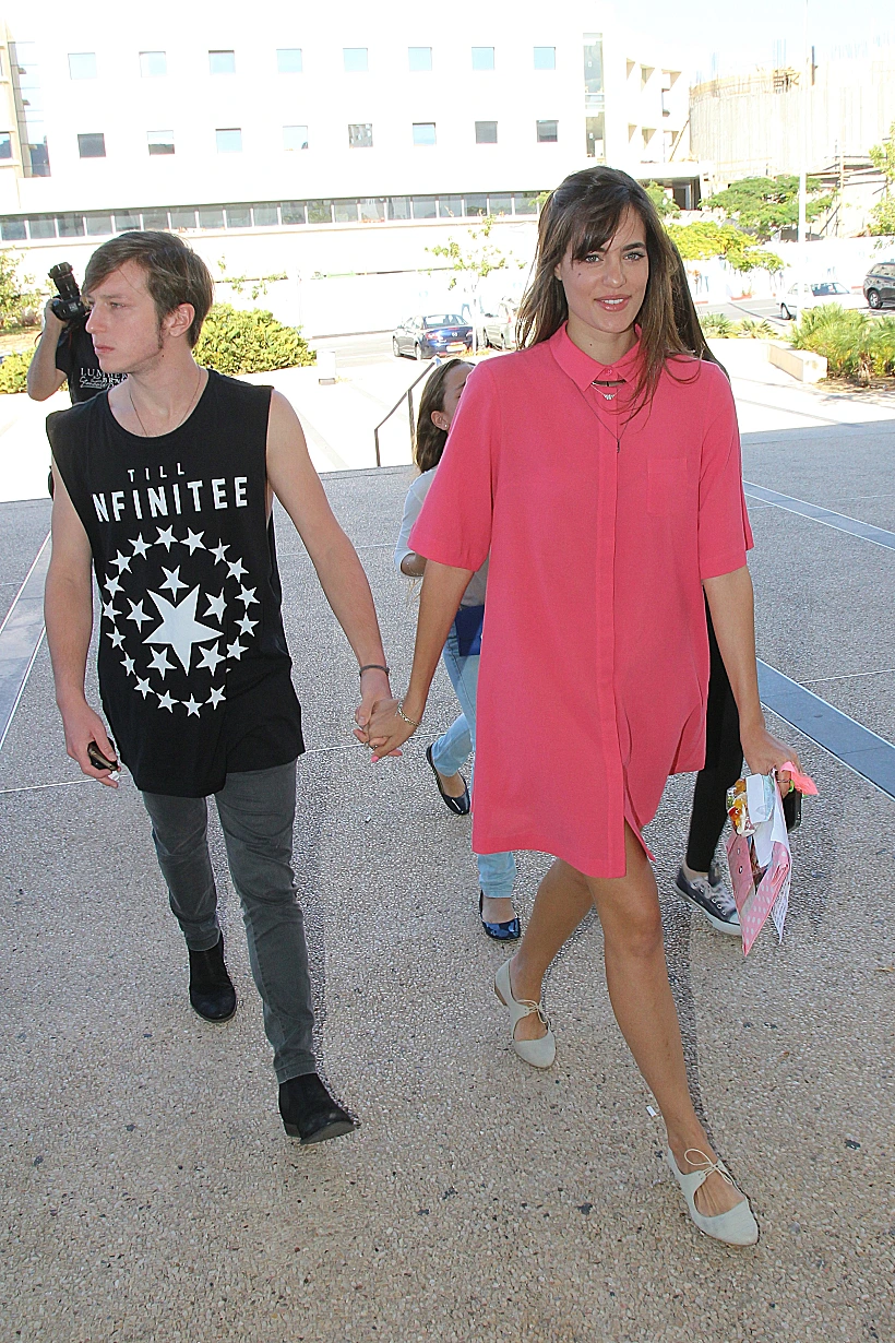 ליבי רן ודר זוזובסקי בהשקה של השמיניה