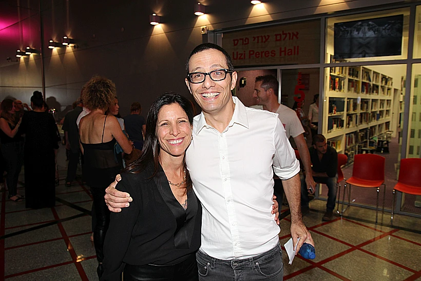 ארז טל ומאורנה בנאי בהשקה של 