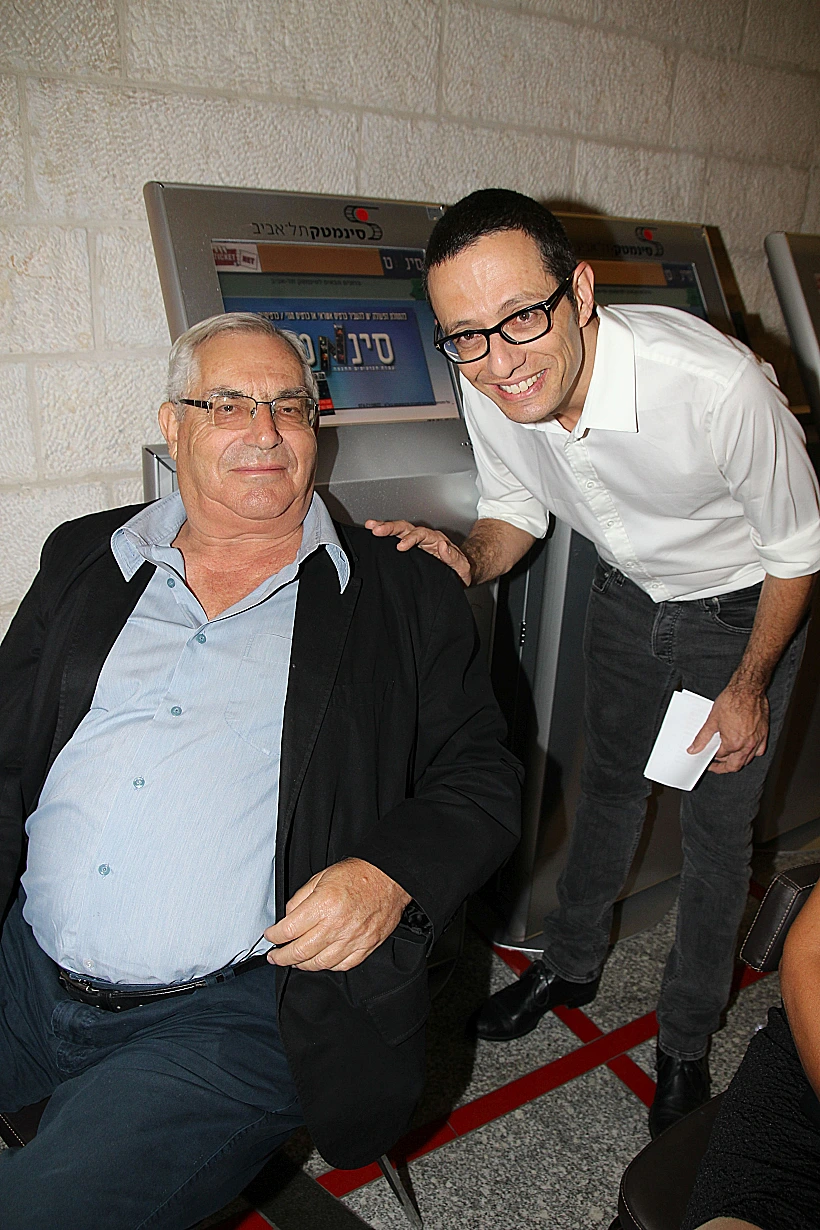 ארז טל ומוטי קירנשבאום בהשקה של 