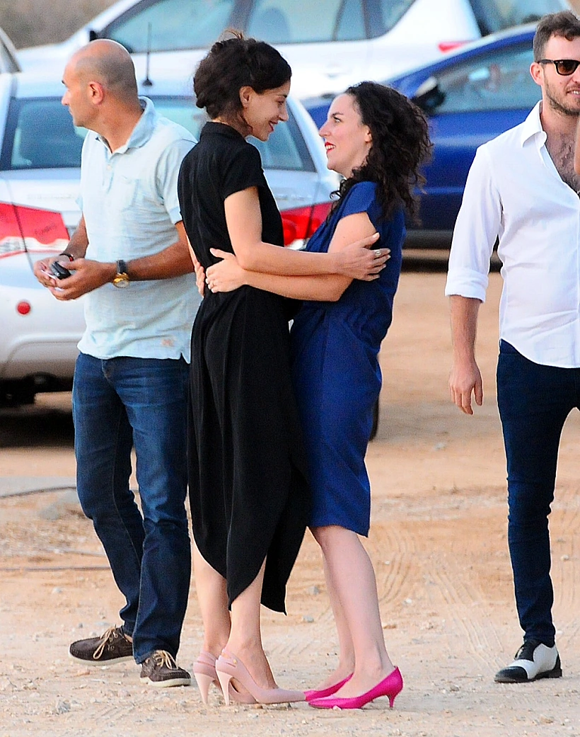 דנה עדיני בחתונה של נינט טייב ויוסי מזרחי