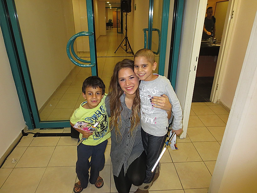 ילדי עמותת להושיט יד בחזרות פסטיגל