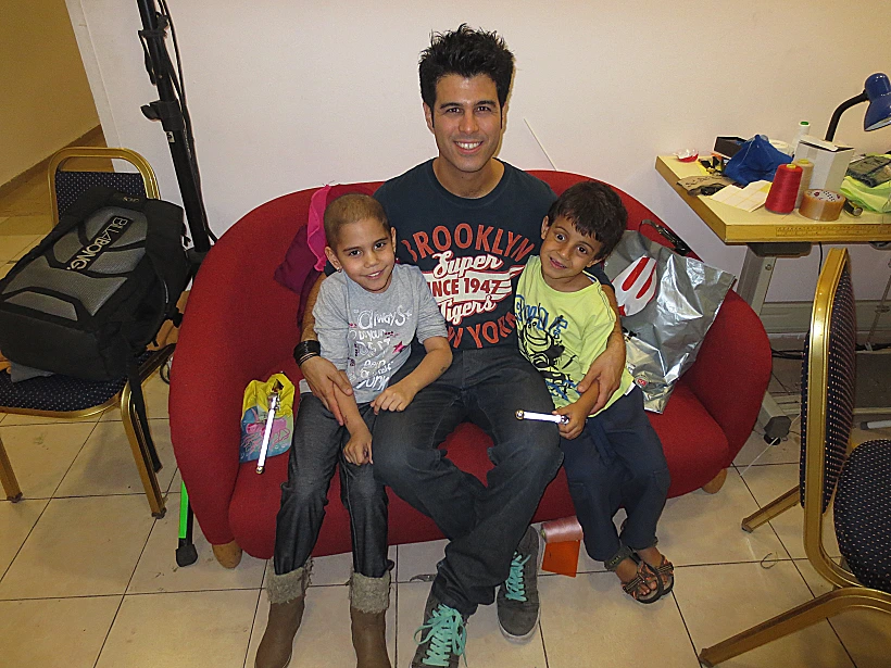 ילדי עמותת להושיט יד בחזרות פסטיגל