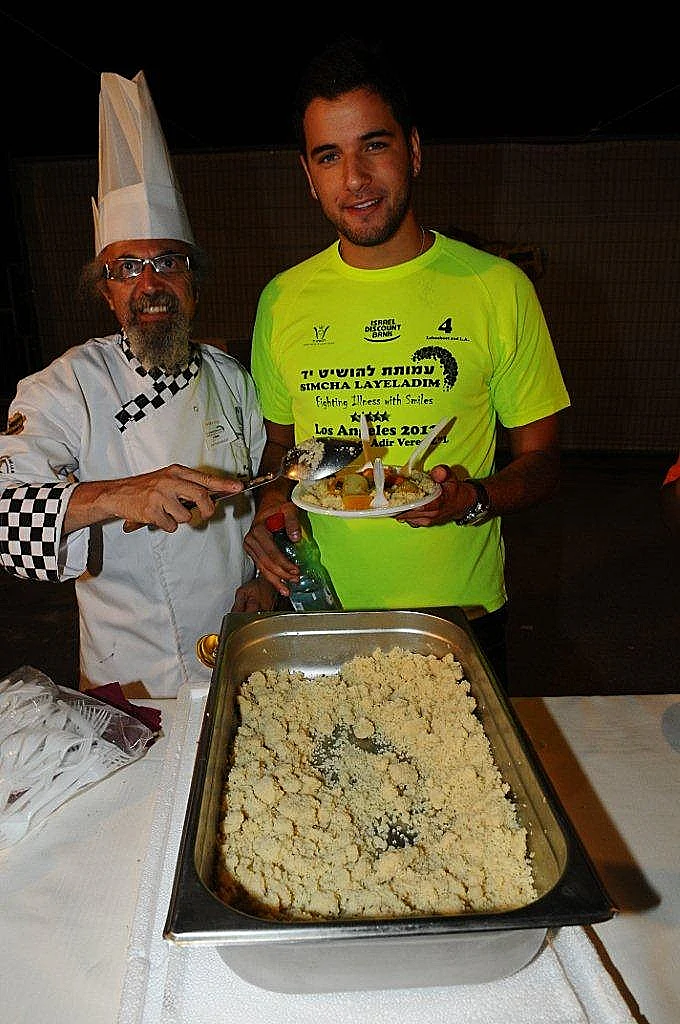 מכירת קוסקוס לצדקה