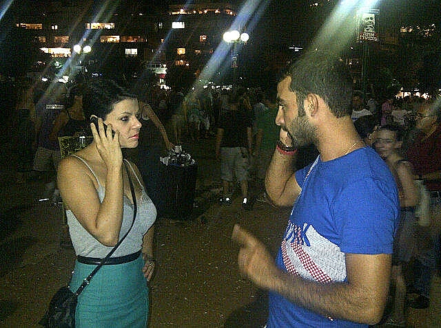 עמיר גולדברג ודנה רון