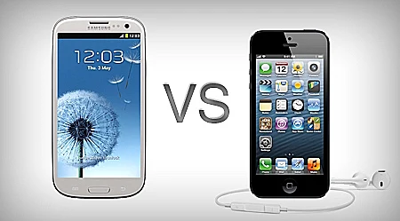 אייפון 5 סמסונג גלקסי S3
