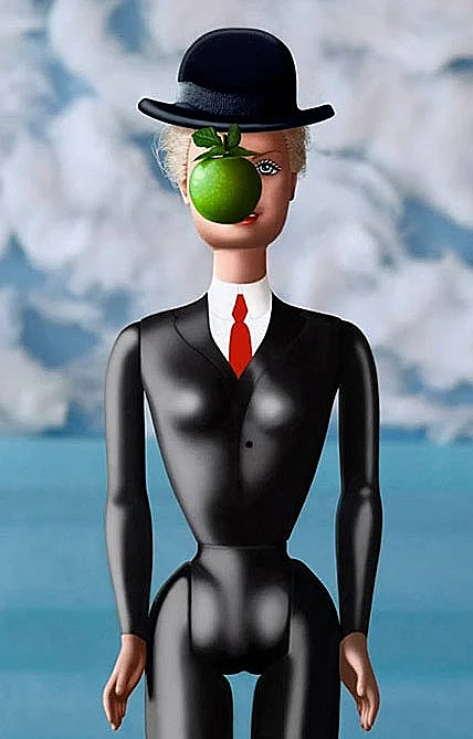 ברבי ביצירות אמנות מפורסמות