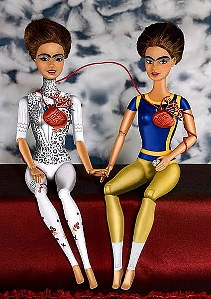 ברבי ביצירות אמנות מפורסמות