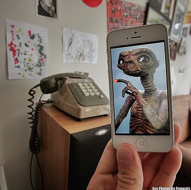 הצלם שמשתמש באייפון בשביל ליצור תמונות חדשות מצחיקות