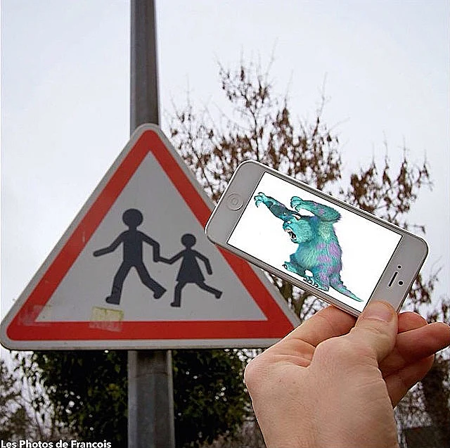 הצלם שמשתמש באייפון בשביל ליצור תמונות חדשות מצחיקות