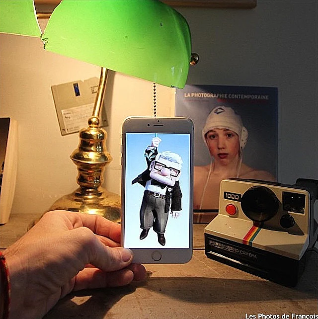 הצלם שמשתמש באייפון בשביל ליצור תמונות חדשות מצחיקות