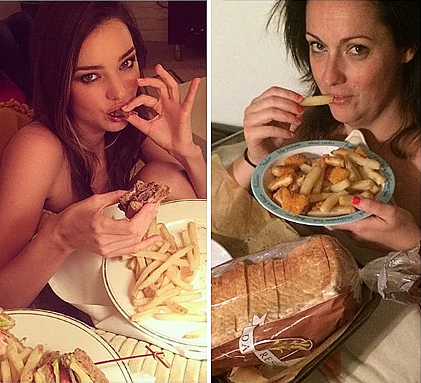 האישה שצוחקת על כל הסלבס