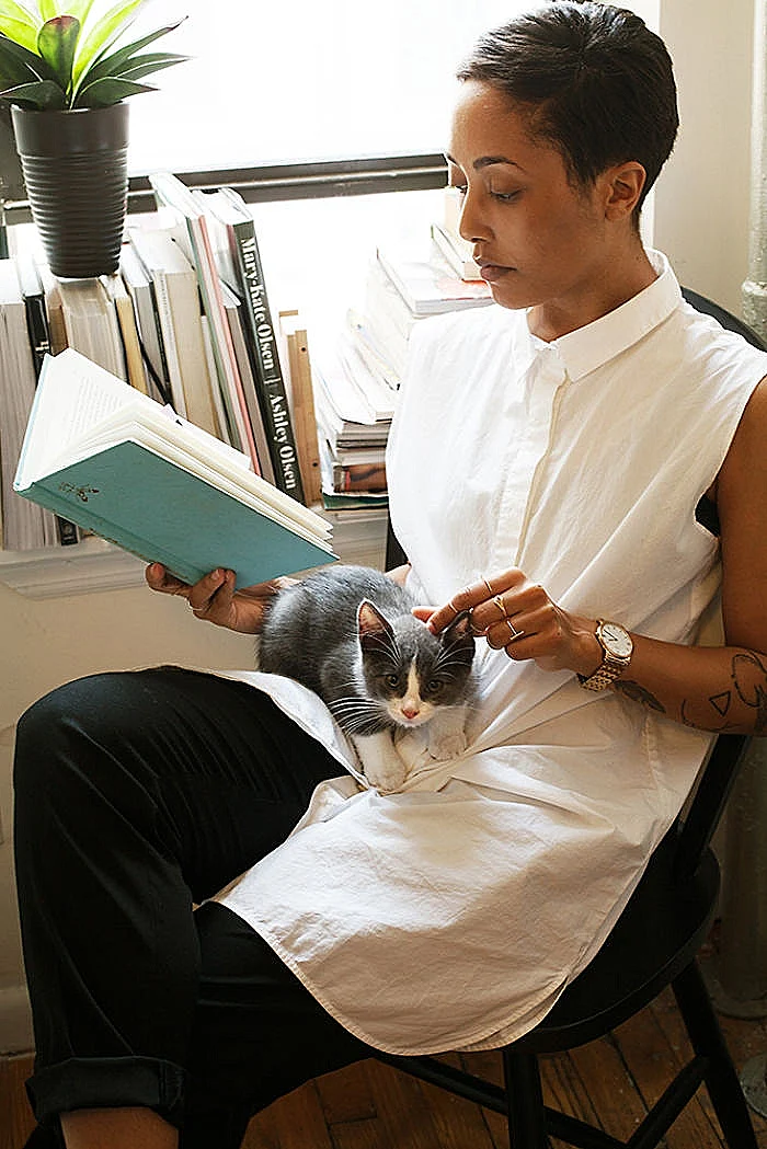 נשים ניו יורקריות עם החתולים שלהם